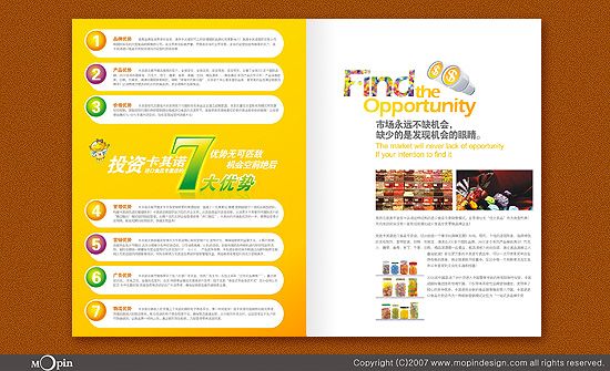 食品招商画册设计欣赏4
