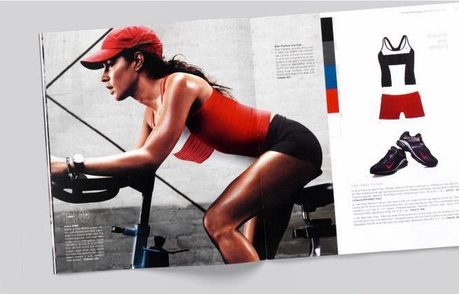 运动品牌Nike的Women产品宣传画册设计欣赏2