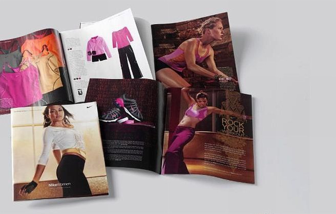 运动品牌Nike的Women产品宣传画册设计欣赏4