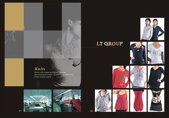 一本服装公司的企业画册设计欣赏7