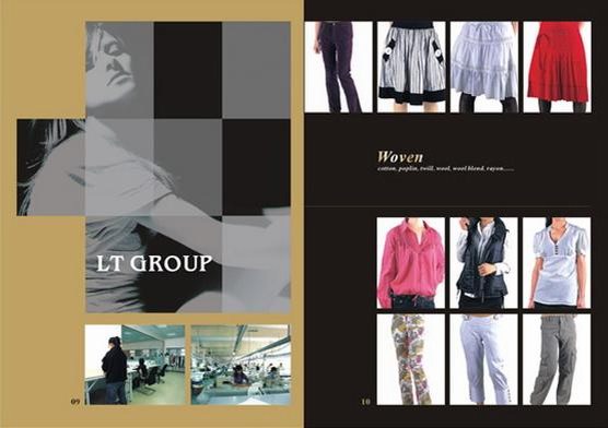 一本服装公司的企业画册设计欣赏8