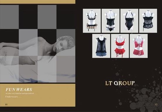 一本服装公司的企业画册设计欣赏9