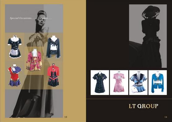 一本服装公司的企业画册设计欣赏10